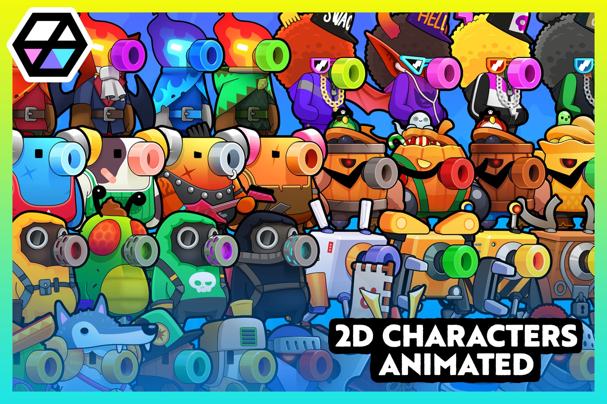 2D Characters - Casual1