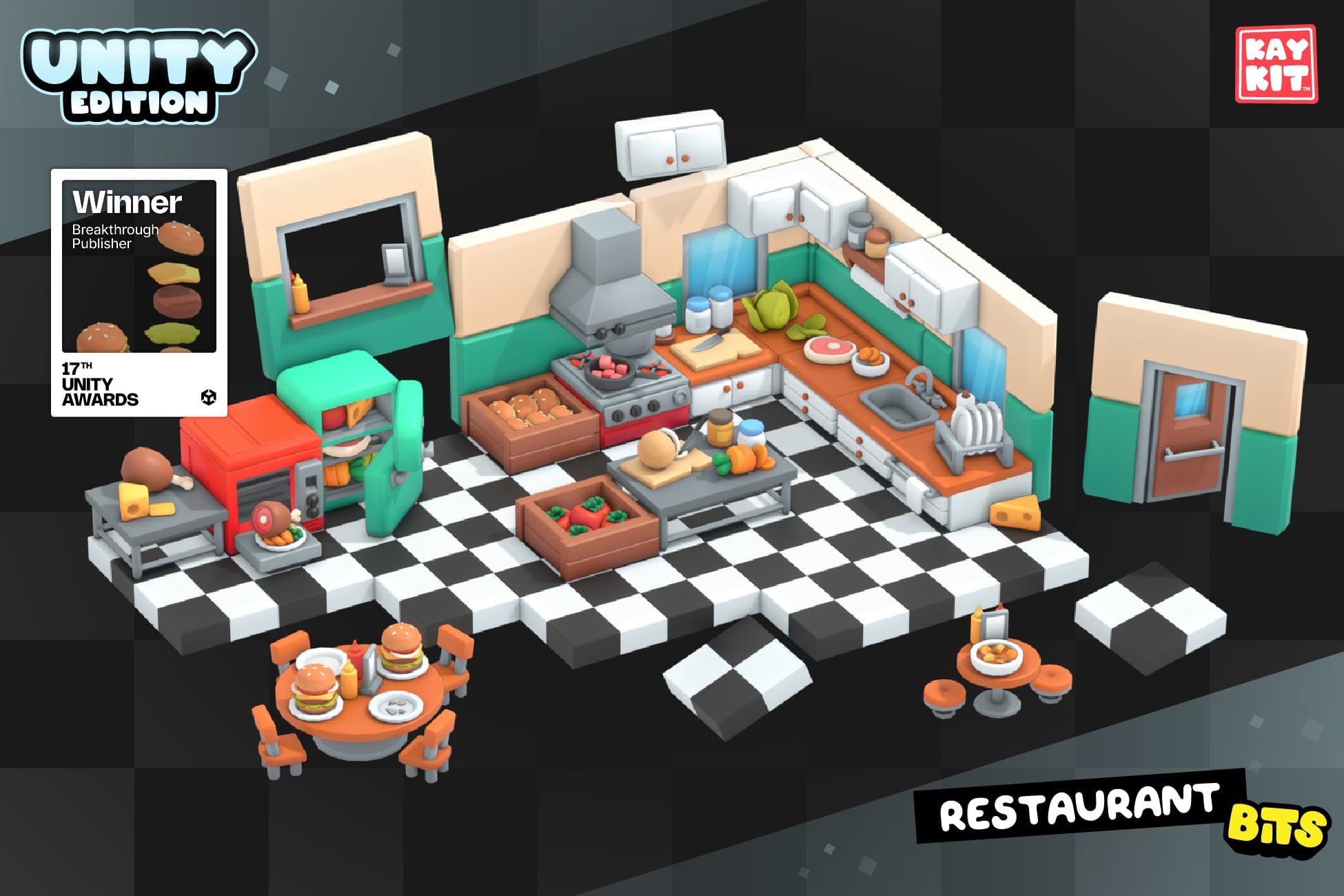 KayKit - Restaurant Bits for Unity