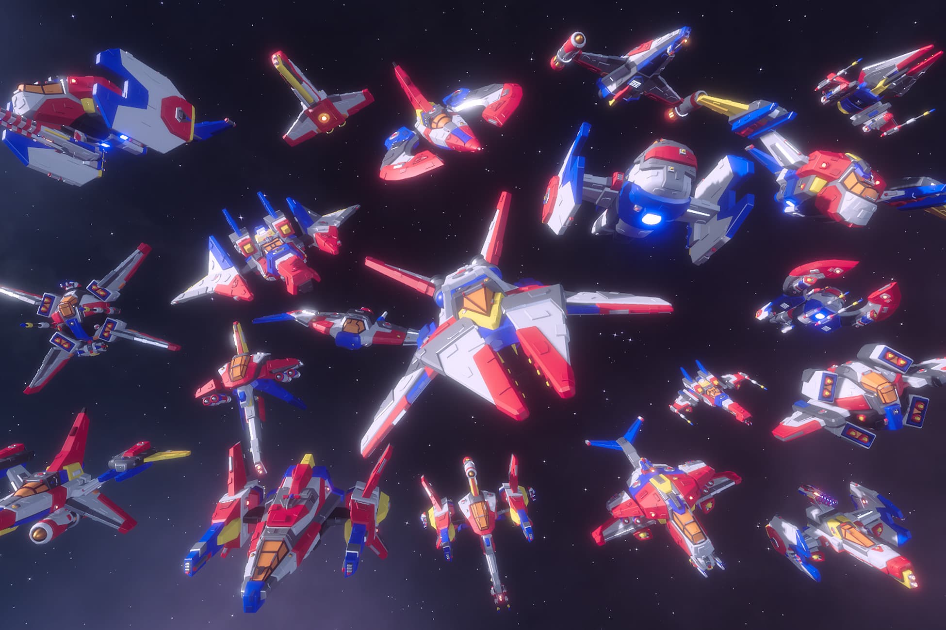 Modular Space Fighter PBR