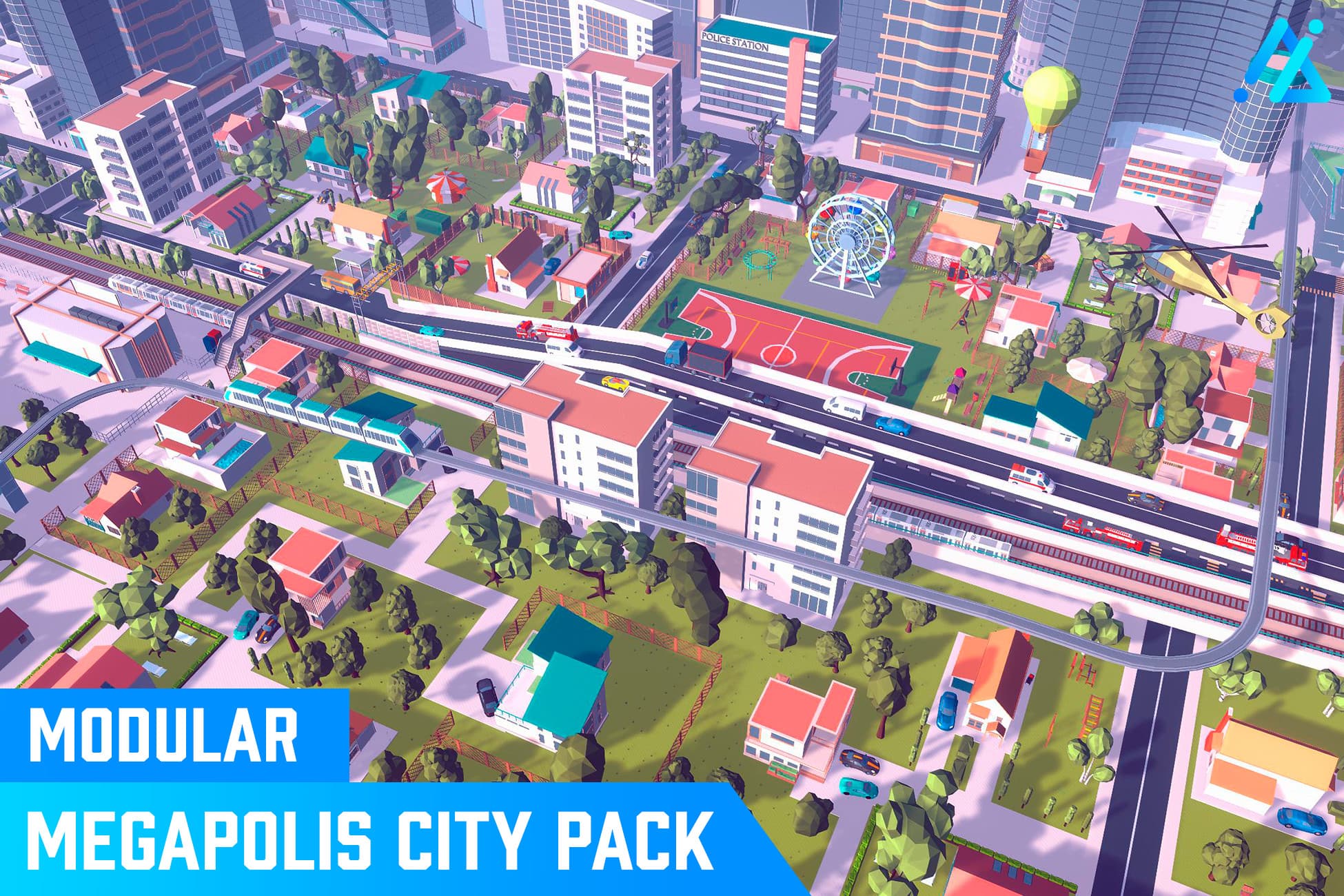 POLY - Megapolis City Pack
