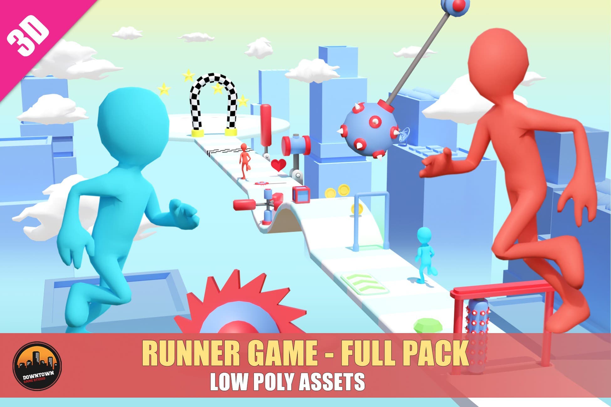 RUNNER GAME - COMPLETE GAME PACK