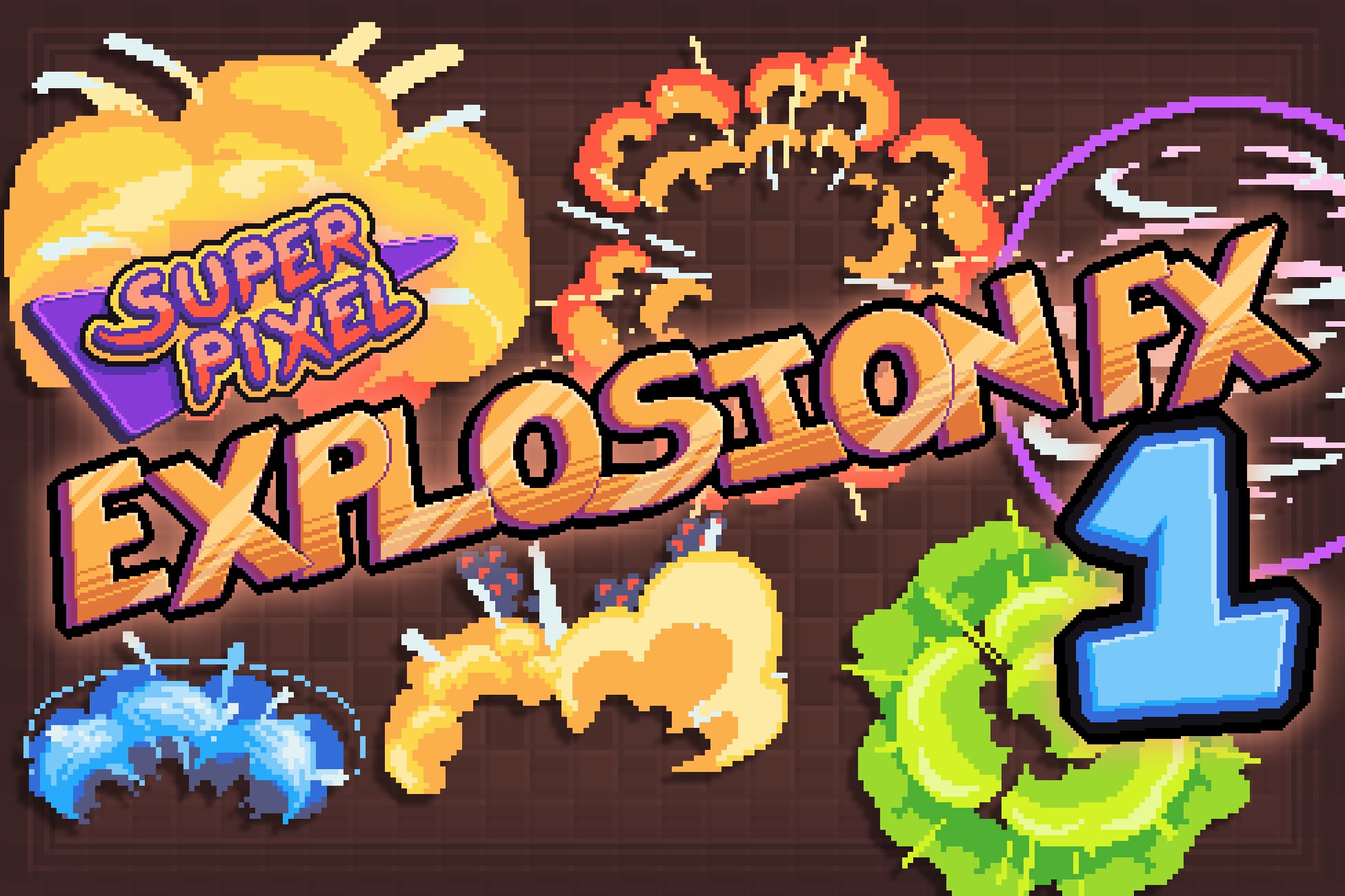 Super Pixel Explosion FX Pack 1