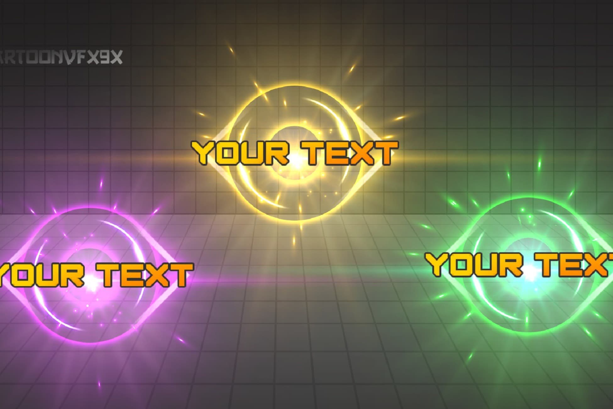 Text Effect UI VFX Effect