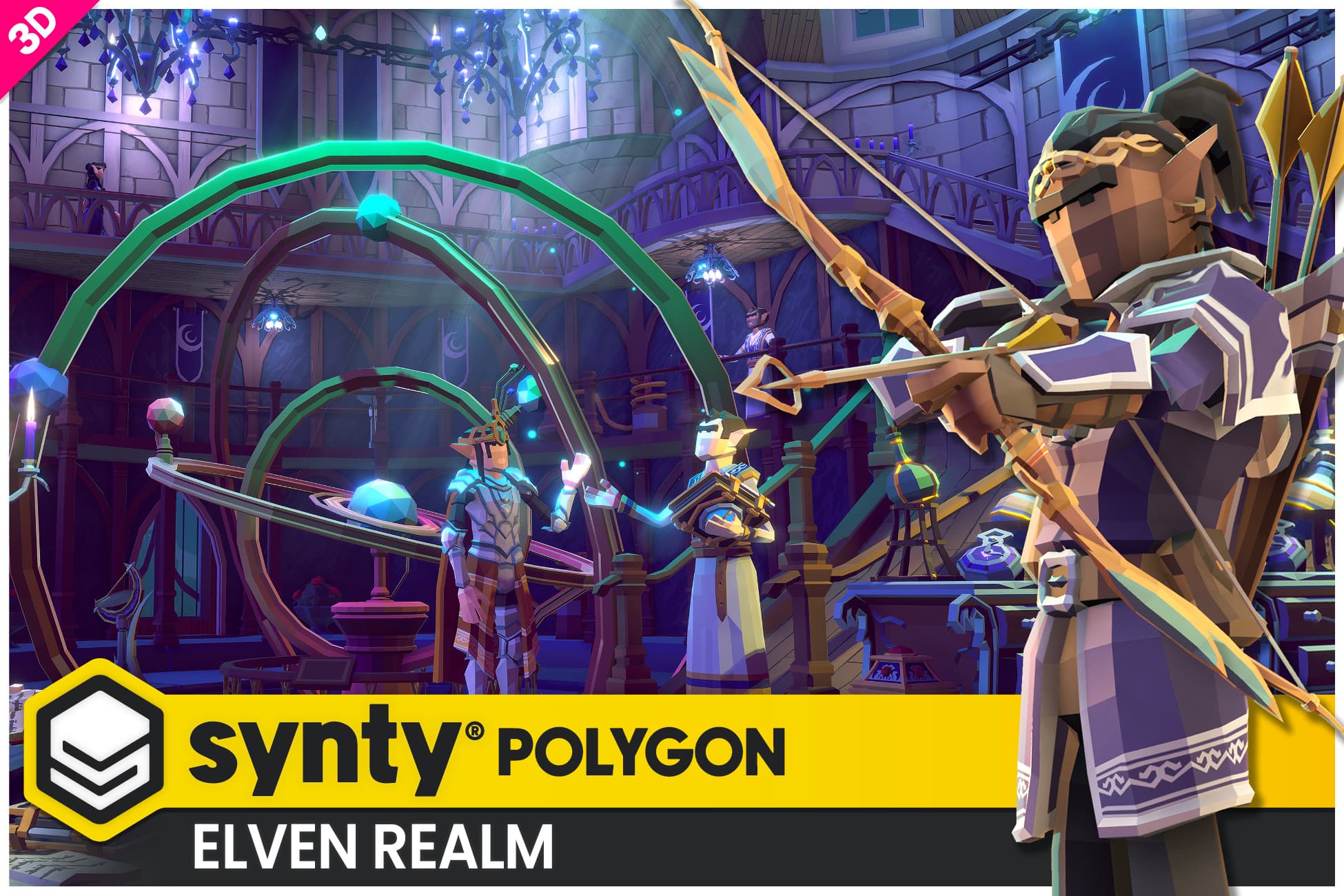 POLYGON - Elven Realm Pack - Art by Synty