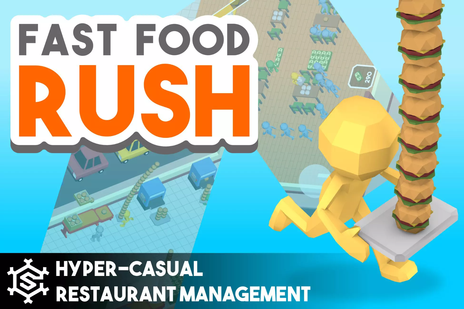 Fast Food Rush - Hyper Casual Restaurant Management