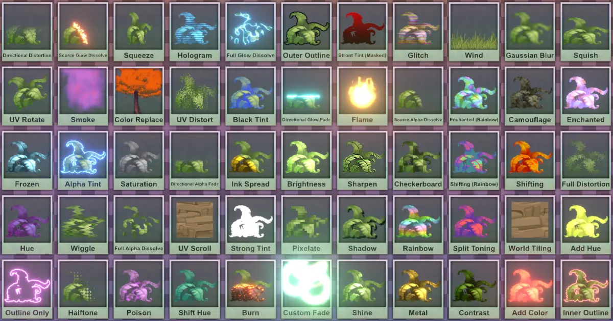 Sprite Shaders Ultimate